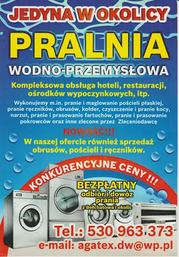 AGATEX - pralnia wodno-przemysłowa Kluki